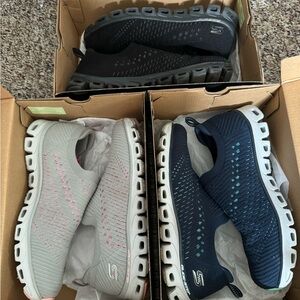 Sketchers glide step shoes size 8 (all 3 pairs!)